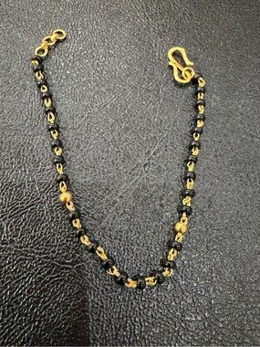 Gold nazariya bracelet